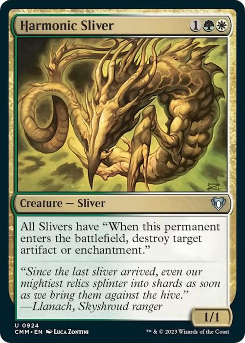 Harmonic Sliver - Commander Masters - magic