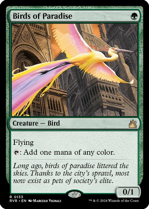 Birds of Paradise - Ravnica Remastered - magic