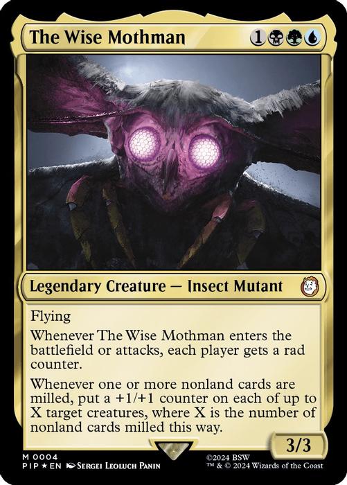 The Wise Mothman - Universes Beyond: Fallout - magic