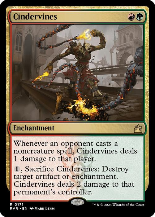 Cindervines - Ravnica Remastered - magic