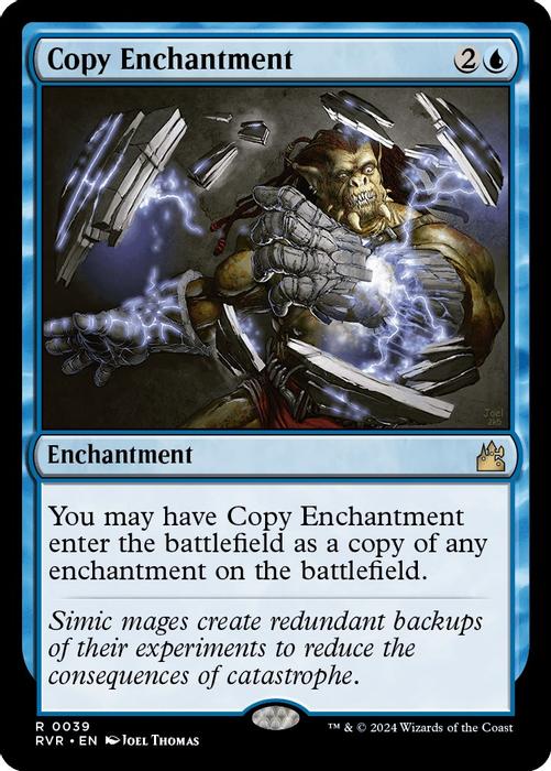 Copy Enchantment - Ravnica Remastered - magic