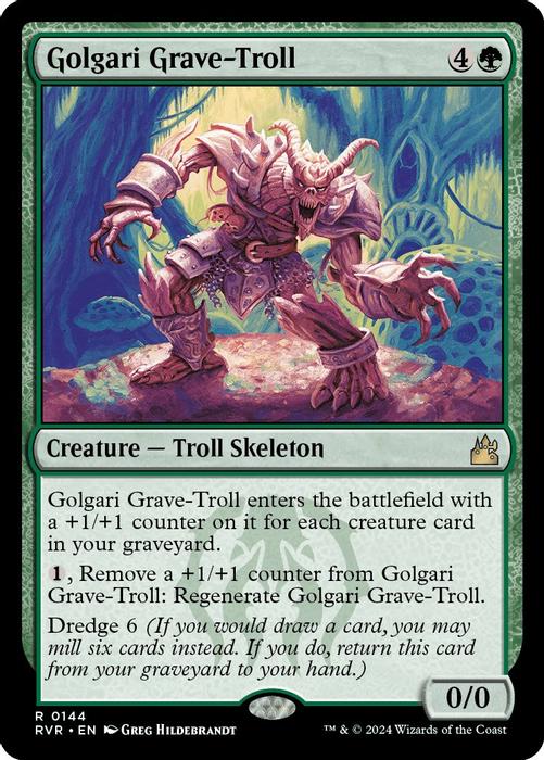 Golgari Grave-Troll - Ravnica Remastered - magic