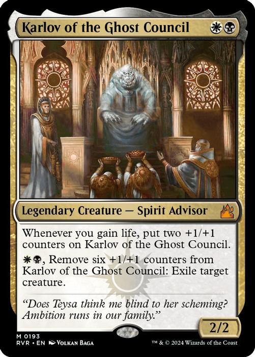 Karlov of the Ghost Council - Ravnica Remastered - magic