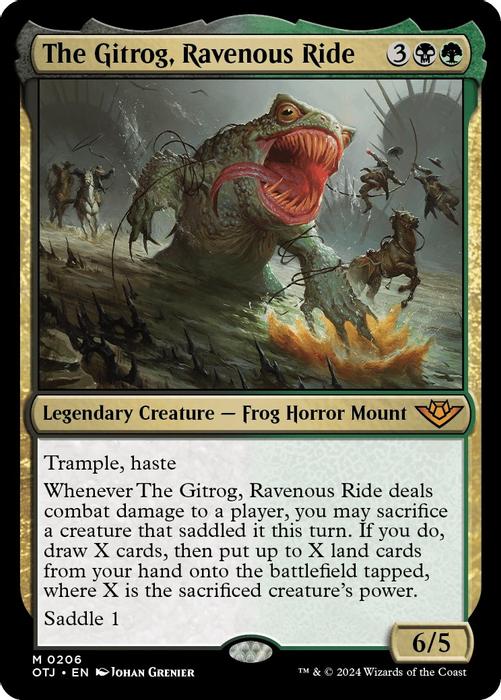 The Gitrog, Ravenous Ride - Outlaws of Thunder Junction - magic