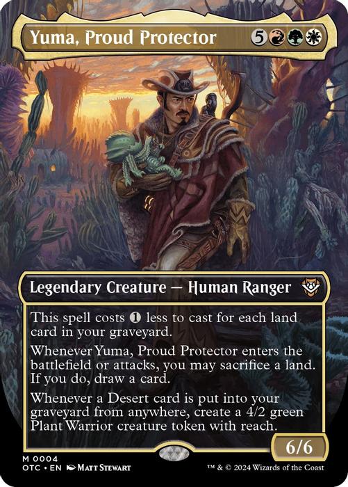 Yuma, Proud Protector - Commander: Outlaws of Thunder Junction - magic