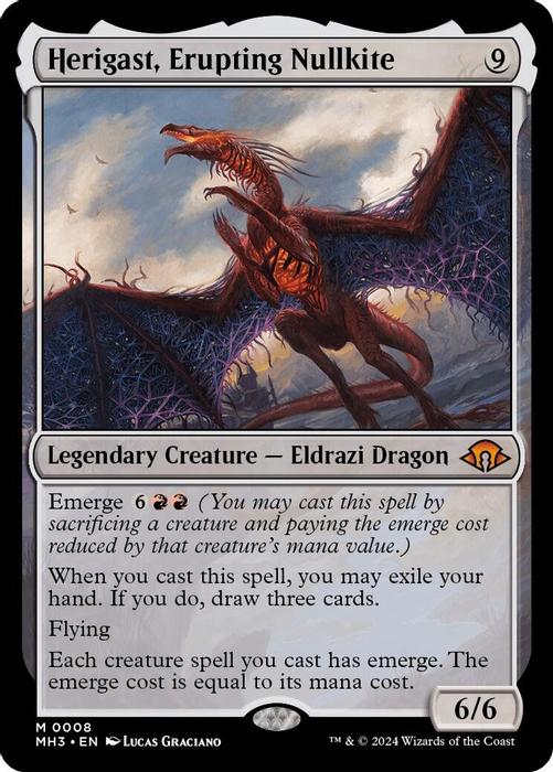 Herigast, Erupting Nullkite - Modern Horizons 3 - magic