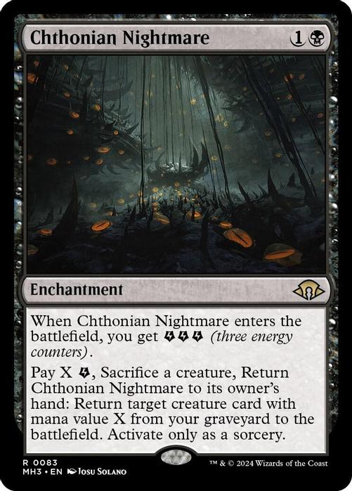 Chthonian Nightmare - Modern Horizons 3 - magic