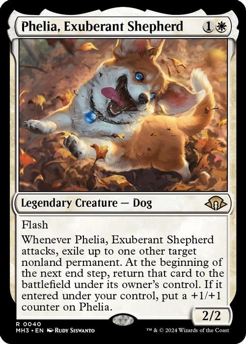 Phelia, Exuberant Shepherd - Modern Horizons 3 - magic