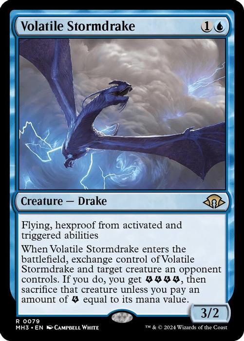 Volatile Stormdrake - Modern Horizons 3 - magic