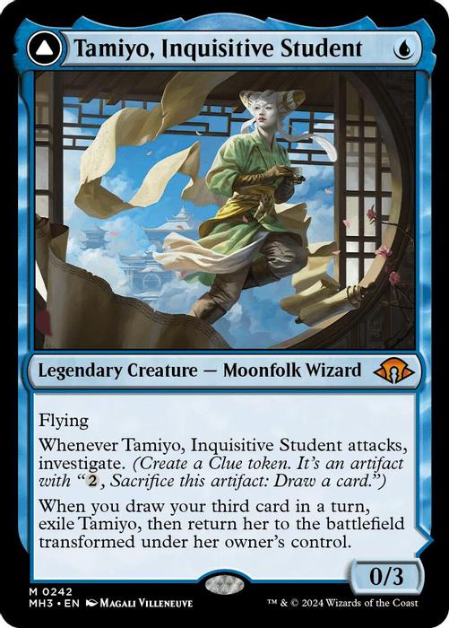 Tamiyo, Inquisitive Student - Modern Horizons 3 - magic