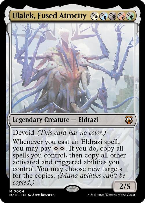 Ulalek, Fused Atrocity - Commander: Modern Horizons 3 - magic