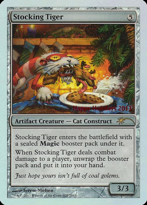 Stocking Tiger - Special Occasion - magic