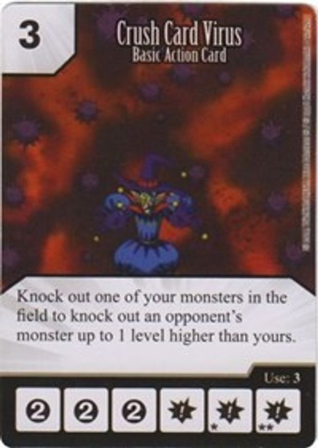 Crush Card Virus YuGiOh! Series One Dice Masters