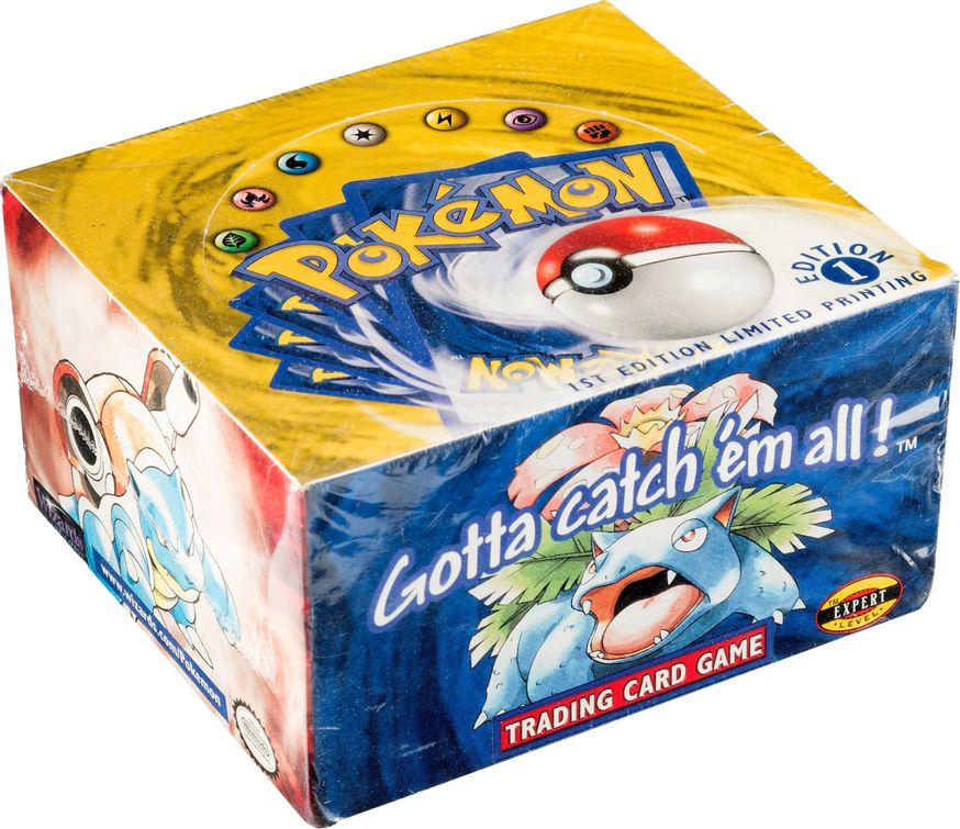 Pokemon Base Set (Shadowless) [1st Edition] Booster Box - Base Set ...