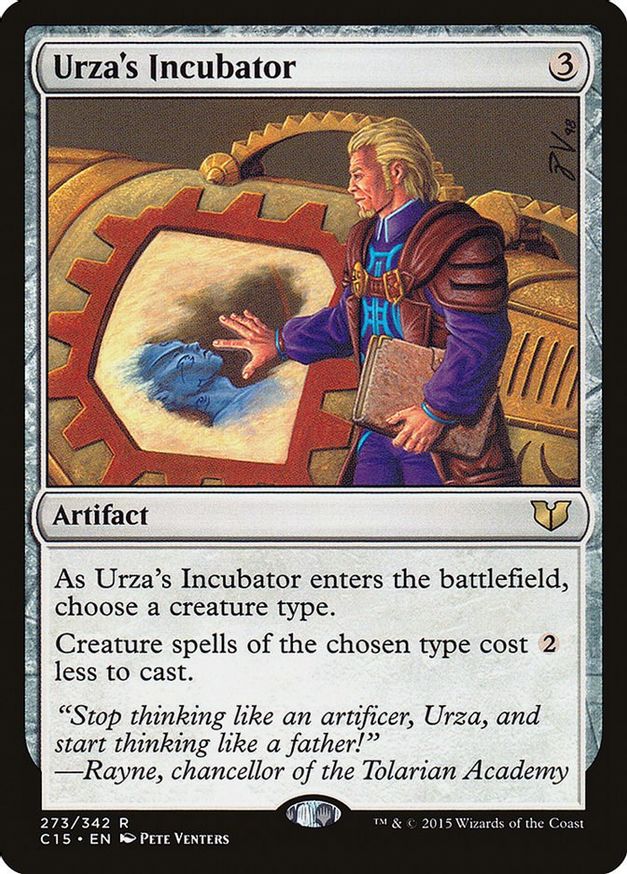 Urza's Incubator Commander 2015 Magic The Gathering