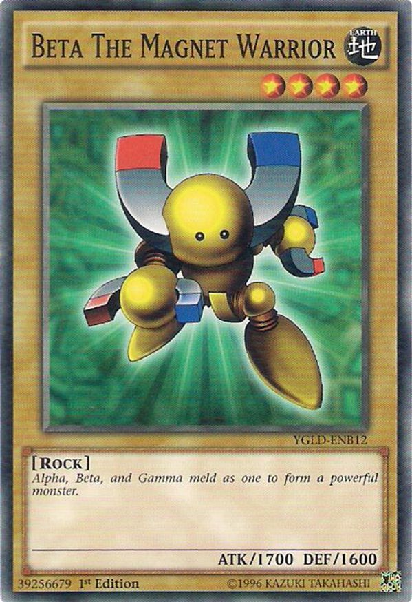 Beta The Warrior King of Games Yugi's Legendary Decks YuGiOh