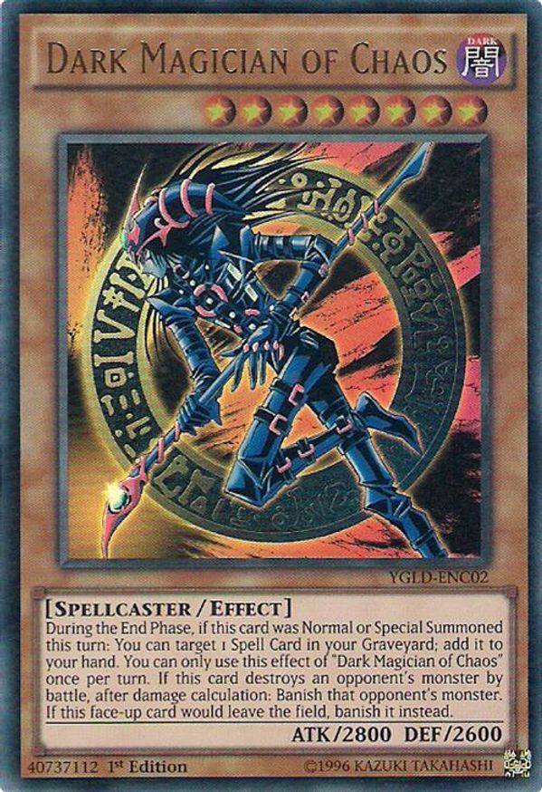 Dark Magician of Chaos King of Games Yugi's Legendary Decks YuGiOh