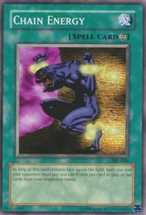 Chain Energy - Spell Ruler - YuGiOh
