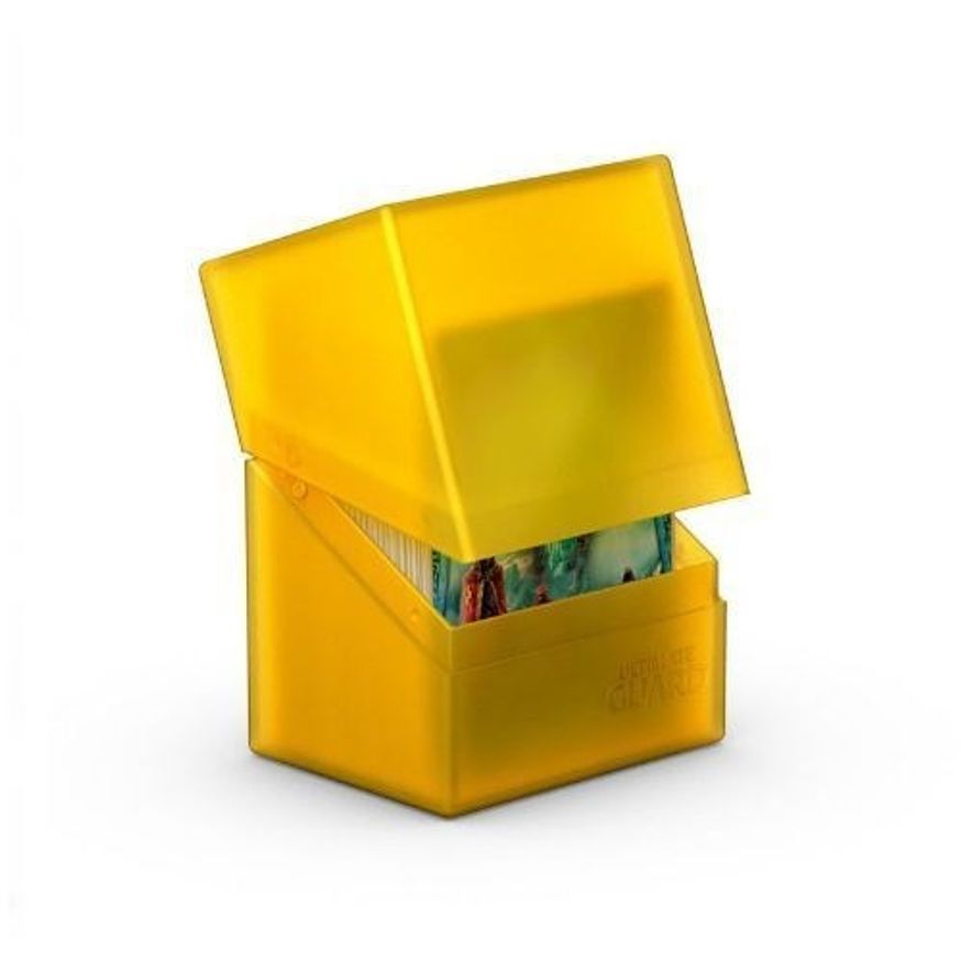 Boulder Deck Case Amber (Holds 100+) Ultimate Guard Deck Boxes