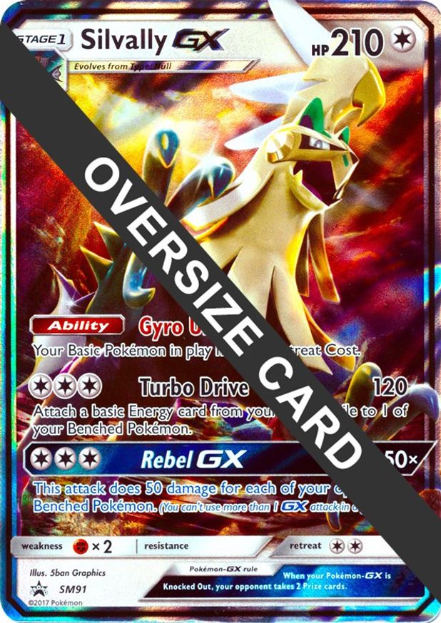 Silvally GX SM91 Jumbo Cards Pokemon