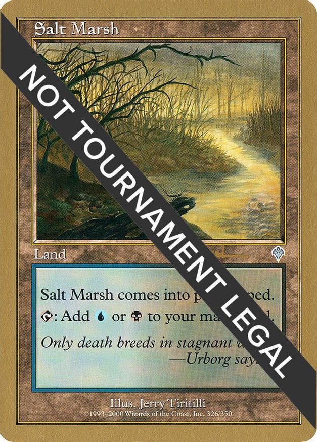 Salt Marsh - 2001 Antoine Ruel (INV) - World Championship Decks - Magic ...