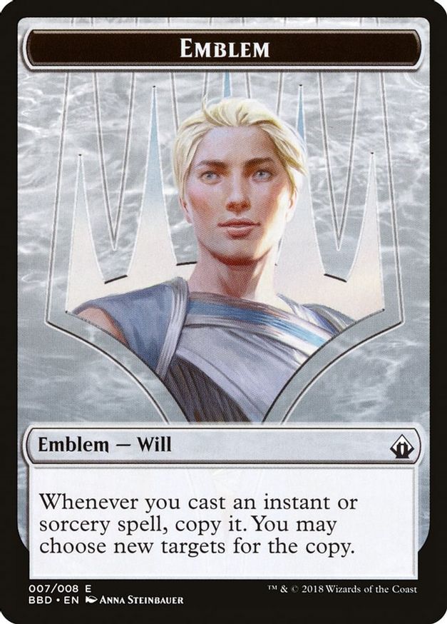 Emblem Will Kenrith Battlebond Magic The Gathering