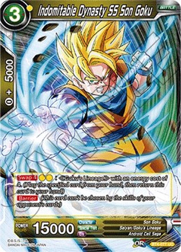 Indomitable Dynasty SS Son Goku - Colossal Warfare - Dragon Ball Super ...