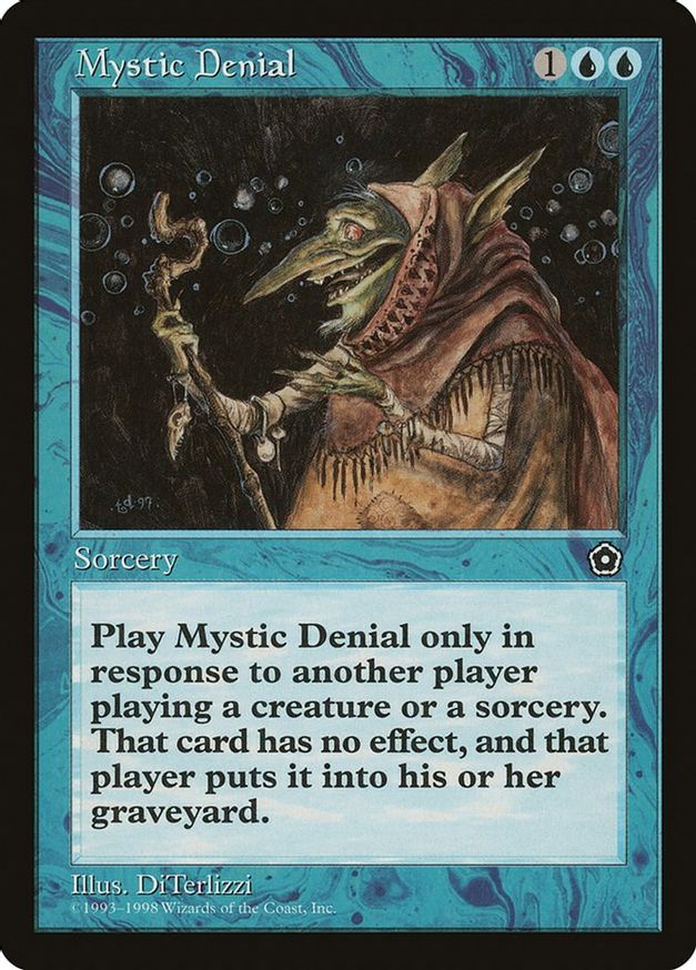 Mystic Denial - Portal Second Age - Magic: The Gathering