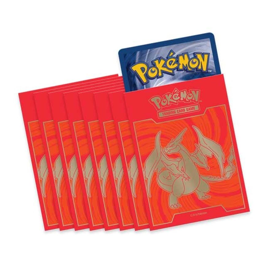 Pokemon TCG Evolutions Elite Trainer Box Card Sleeves Mega Charizard