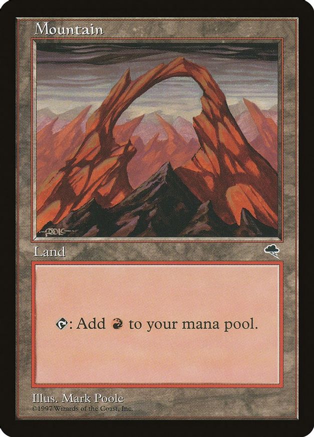 Mountain (Joined) Tempest Magic The Gathering