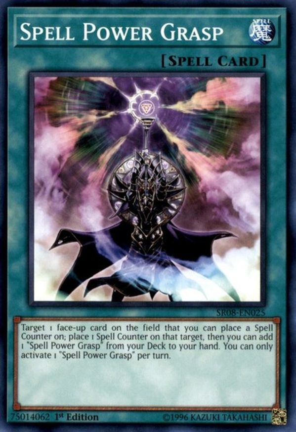 Spell Power Grasp - Structure Deck: Order of the Spellcasters - YuGiOh