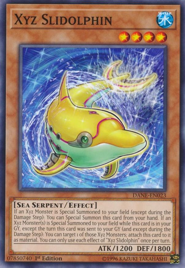 Xyz Slidolphin Dark Neostorm YuGiOh