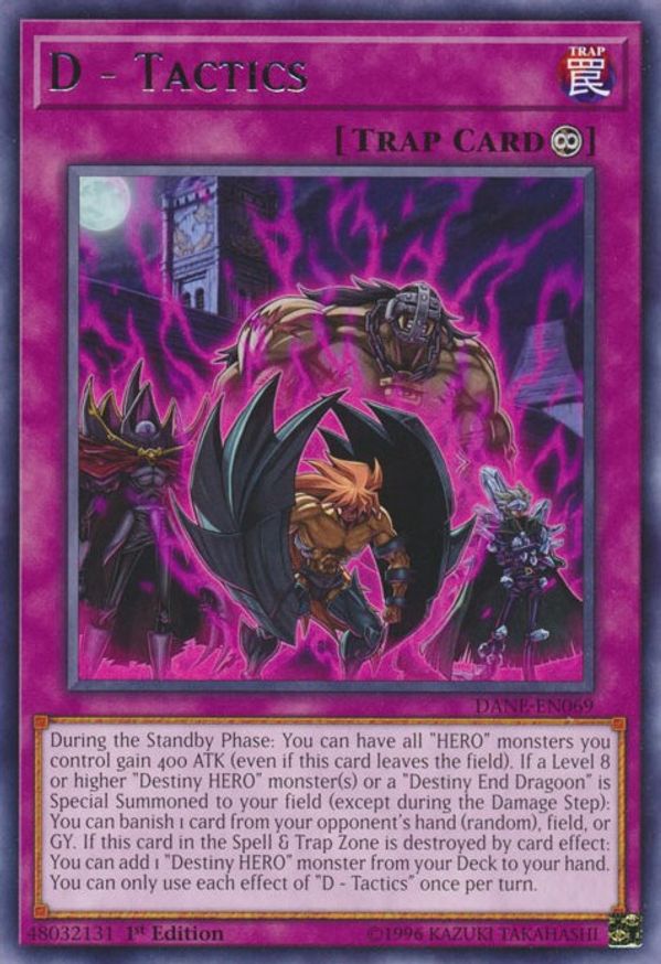 D Tactics Dark Neostorm YuGiOh