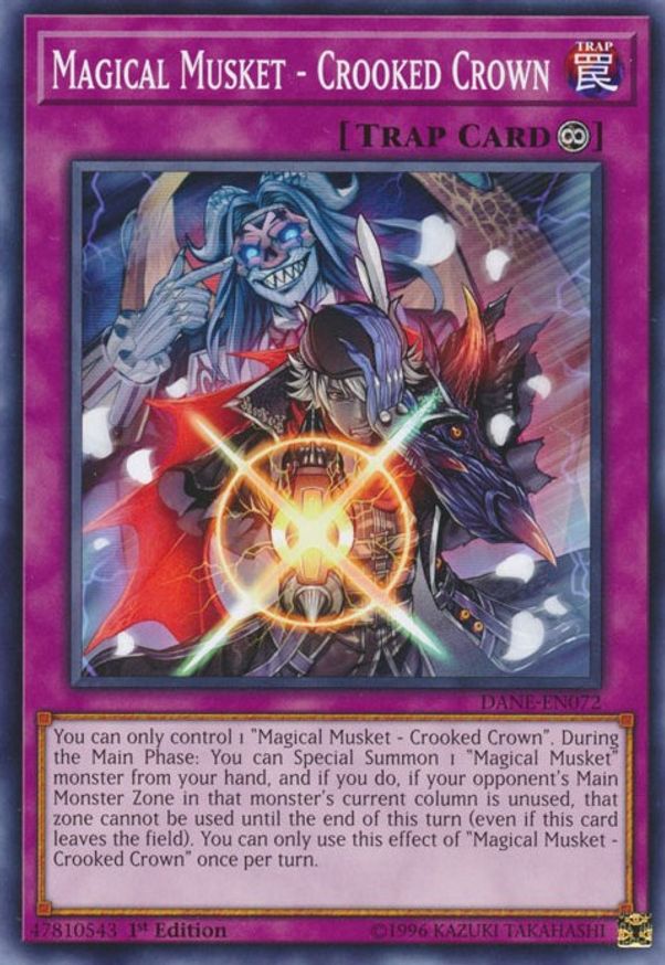 Magical Musket Crooked Crown Dark Neostorm YuGiOh