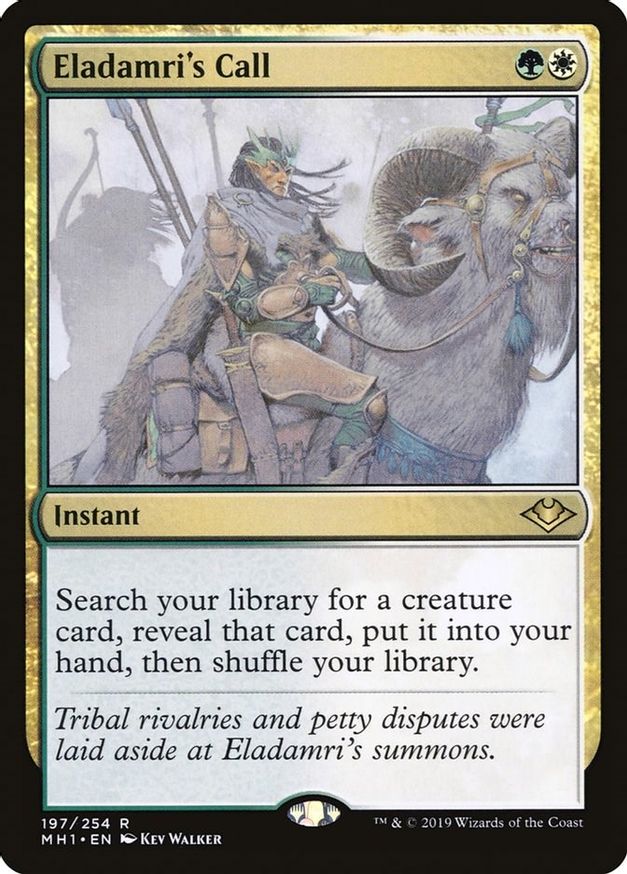Eladamri's Call – Magic: The Gathering Card From Modern Horizons 1 – Near Mint Condition, English