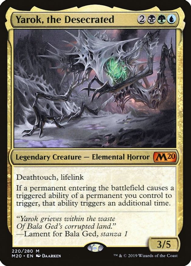 Yarok, the Desecrated - Core Set 2020 - Magic: The Gathering