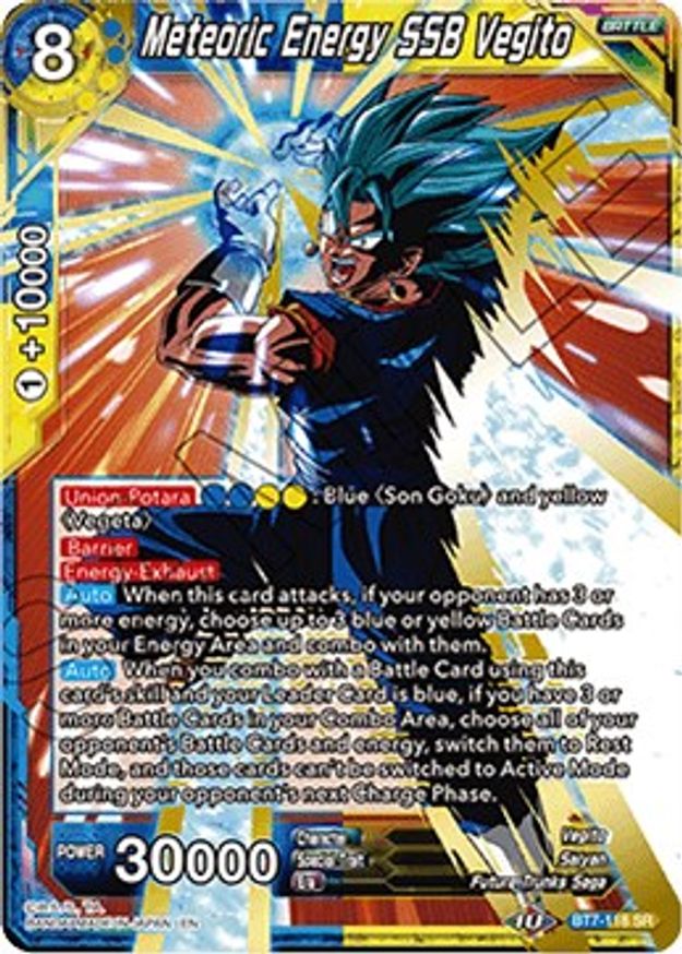 Meteoric Energy SSB Vegito - Assault of the Saiyans - Dragon Ball Super ...