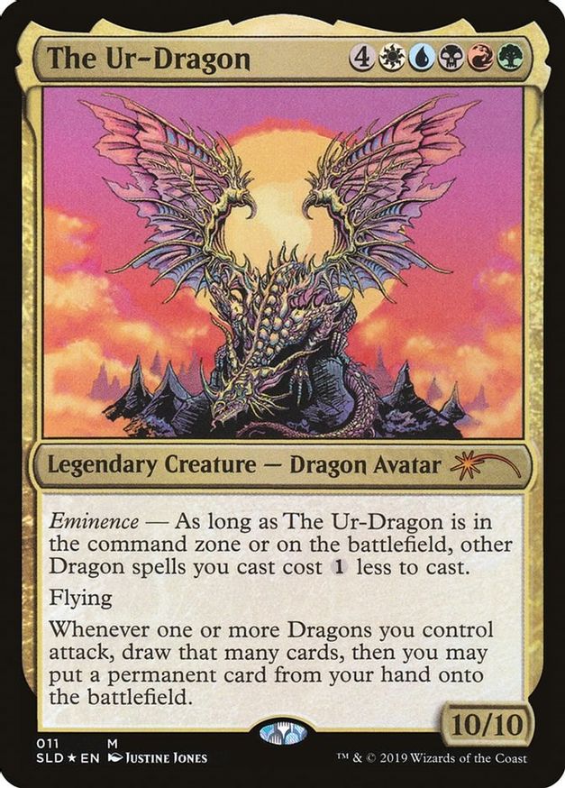 MTG Secret Lair B&G HERE BE DRAGONS 新品の+