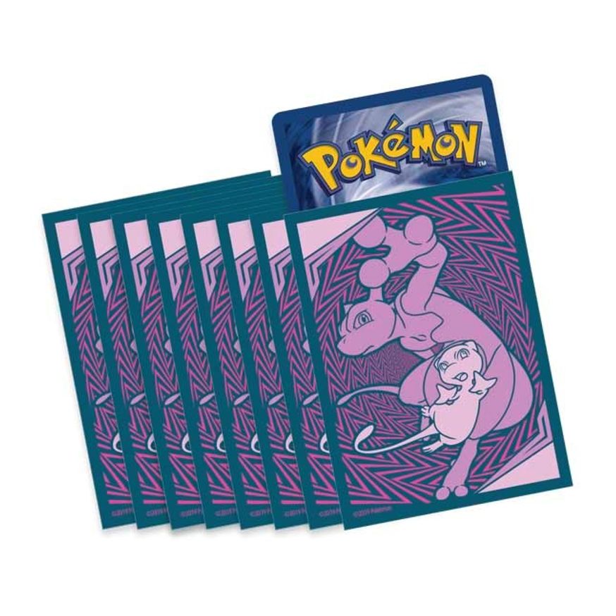 Pokemon TCG: Unified Minds Elite Trainer Box Card Sleeves - Mewtwo ...