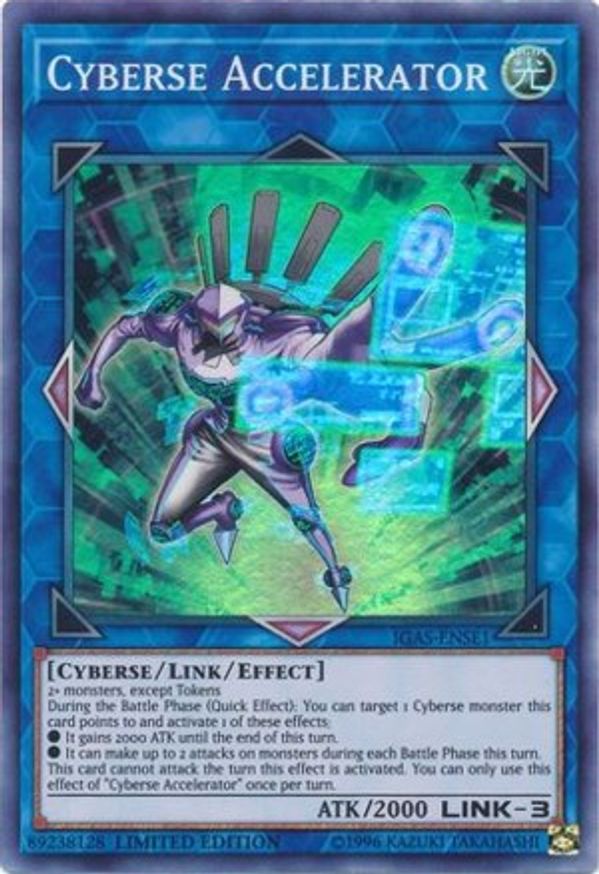 Cyberse Accelerator Ignition Assault YuGiOh