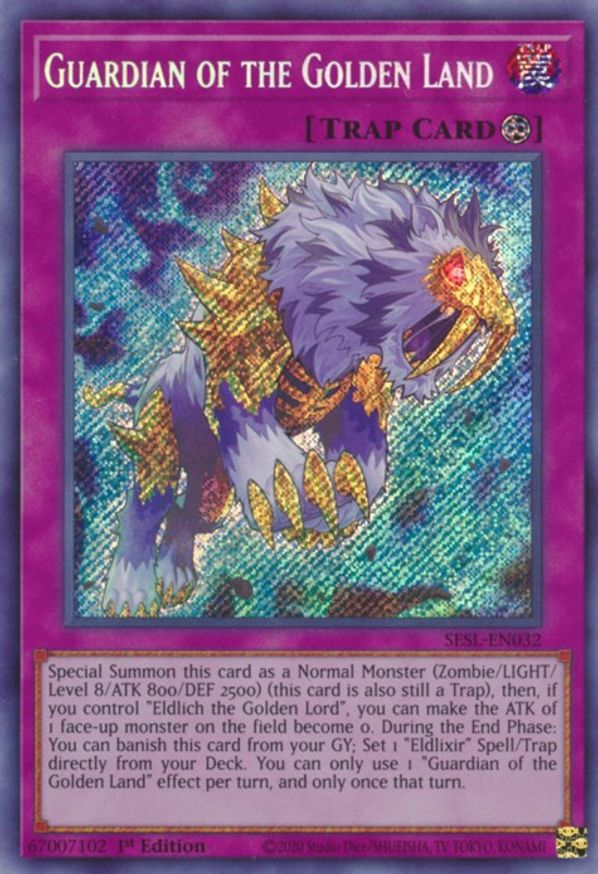 Guardian of the Golden Land Secret Slayers YuGiOh
