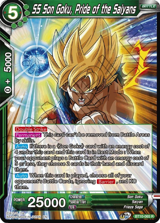 pride of the saiyans starter deck