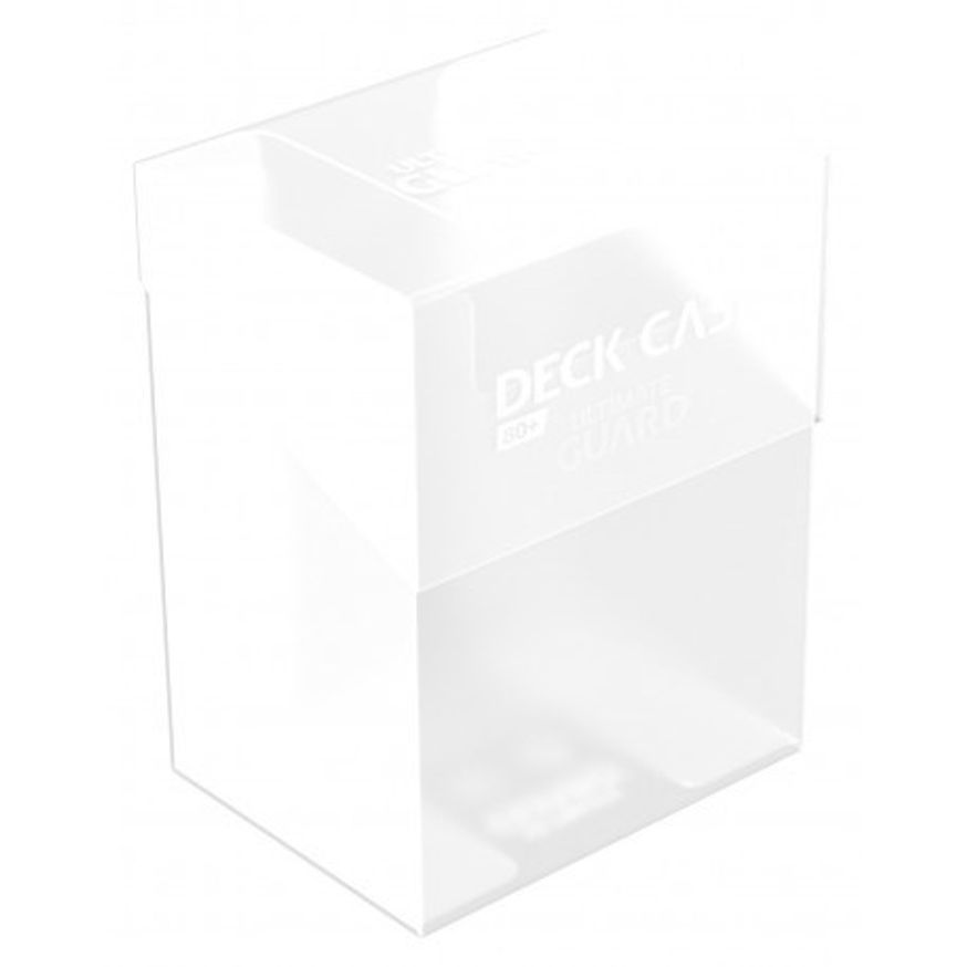 Deck Case Transparent (Holds 80+) Ultimate Guard Deck Boxes Deck