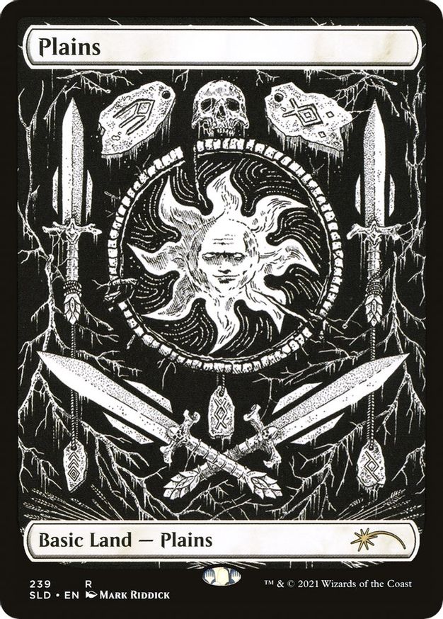 Plains (Crushing Brutality) Secret Lair Drop Series Magic The