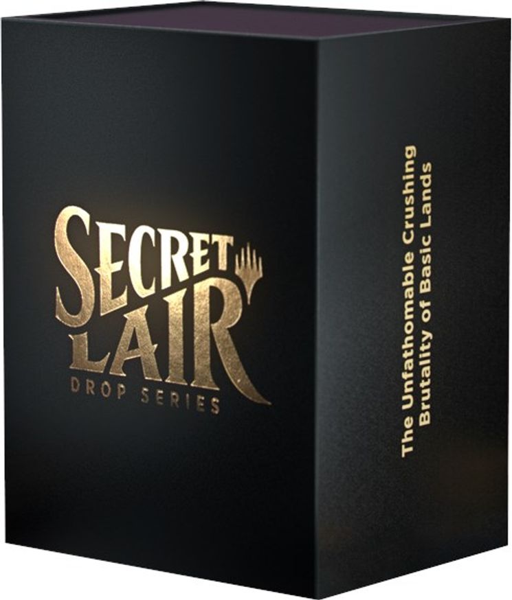 Secret Lair Drop The Unfathomable Crushing Brutality of Basic Lands