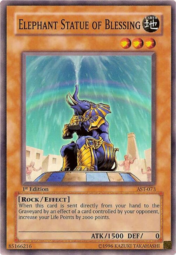 Elephant Statue of Blessing Ancient Sanctuary YuGiOh