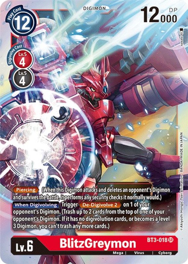 BlitzGreymon BT01 03 Special Booster Ver 15 | Digimon | CardTrader