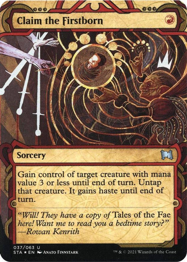 Claim the Firstborn (Foil Etched) Strixhaven Mystical Archives