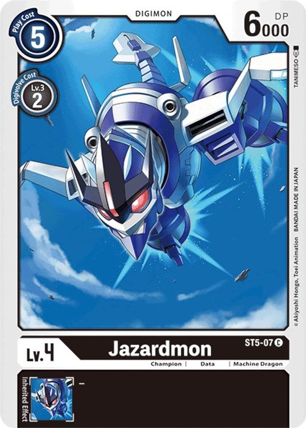 Jazardmon Starter Deck 05 Machine Black Digimon Card Game