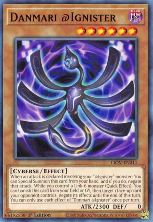 Danmari Ignister Lightning Overdrive YuGiOh